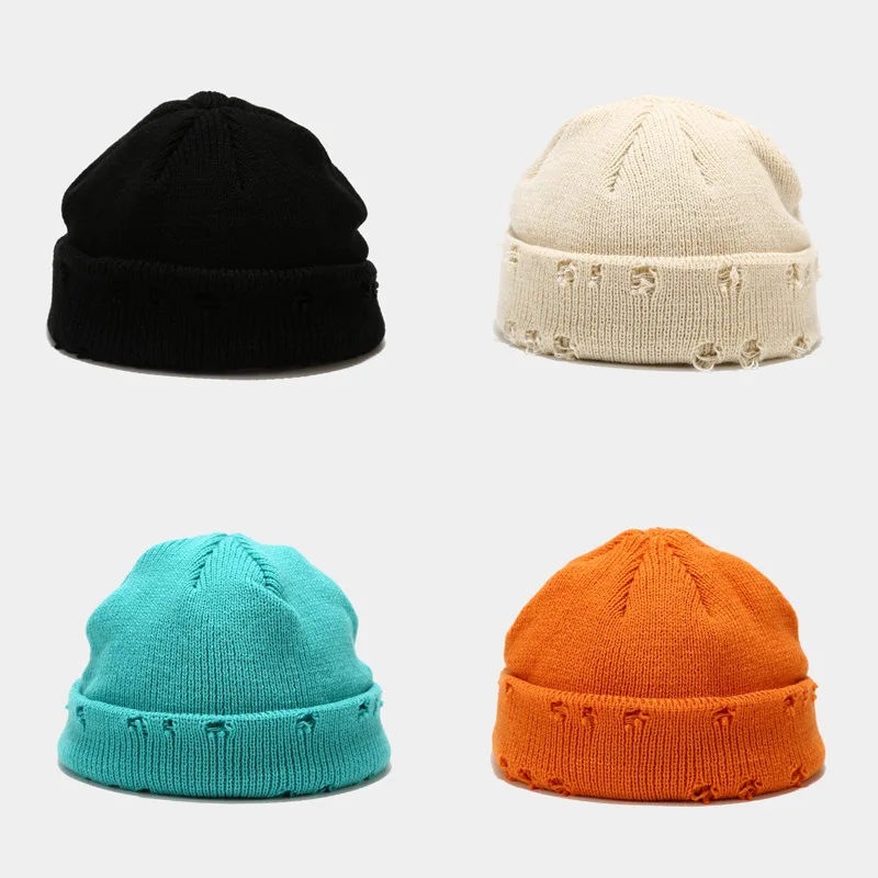 Autumn Winter Crimp Beanie Hat For Women Warm Streetwear Hip Hop Hole Knitted Brimless Hat Cover Head Men's Beanie Solid Bonnet
Autumn Winter Crimp Beanie Hat For Women Warm Streetwear Hip Hop Hole Knitted Brimless Hat Cover Head Men's Beanie Solid Bonnet