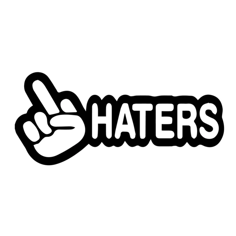 Funny Car Stickers Raise The Middle Finger Haters Stickers Auto Decoration Decals Waterproof Accessories Vinyl,15cm*6cm
Funny Car Stickers Raise The Middle Finger Haters Stickers Auto Decoration Decals Waterproof Accessories Vinyl,15cm*6cm