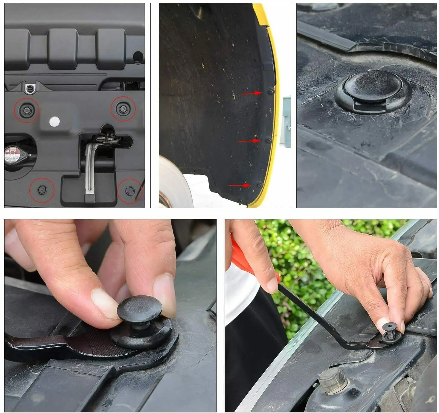 630 Pcs Car Retainer Clips Plastic Fasteners Kit Fender Rivet Clips Auto Bumper Rivet Retainer Bumper Kit With Removal Tool
630 Pcs Car Retainer Clips Plastic Fasteners Kit Fender Rivet Clips Auto Bumper Rivet Retainer Bumper Kit With Removal Tool