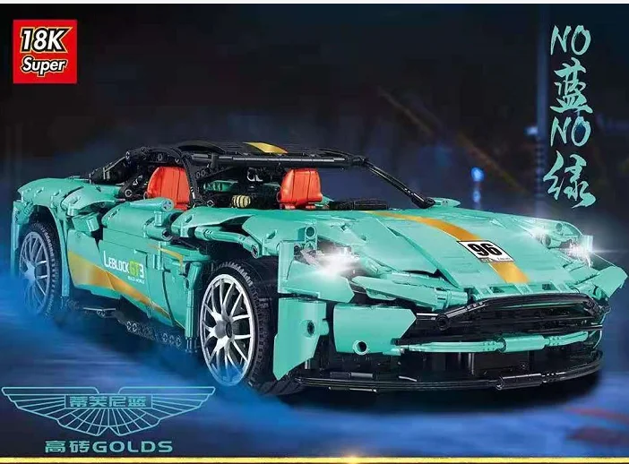 1986pcs City MOC DB11 Super Sports Car Racing high-tech Vehicle Building Blocks Bricks Toys For Children Boy birthday Gift 62260
1986pcs City MOC DB11 Super Sports Car Racing high-tech Vehicle Building Blocks Bricks Toys For Children Boy birthday Gift 62260