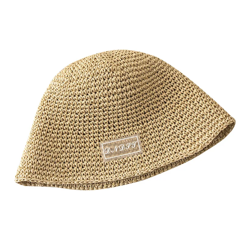 style folding hand woven label bucket hat female summer hats on holiday beach hat small pure and fresh and sun hat
style folding hand woven label bucket hat female summer hats on holiday beach hat small pure and fresh and sun hat