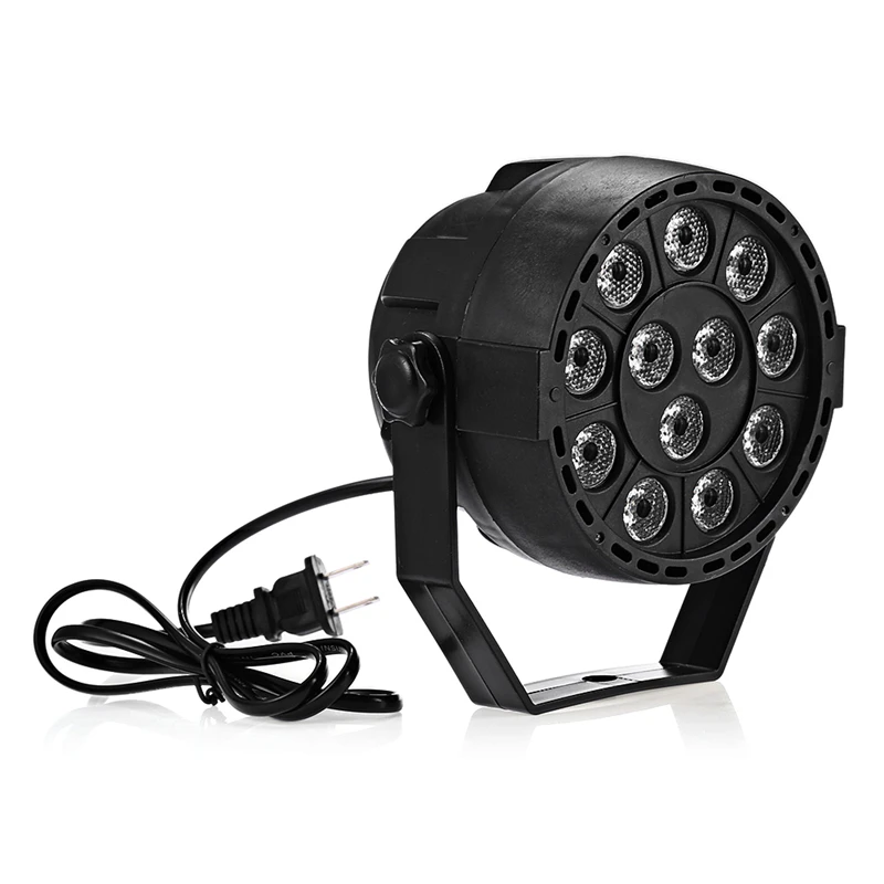 Par Светильник 12 светодиодный RGB 3в1 18 Вт сценический светильник ing effect DMX 512 клубный