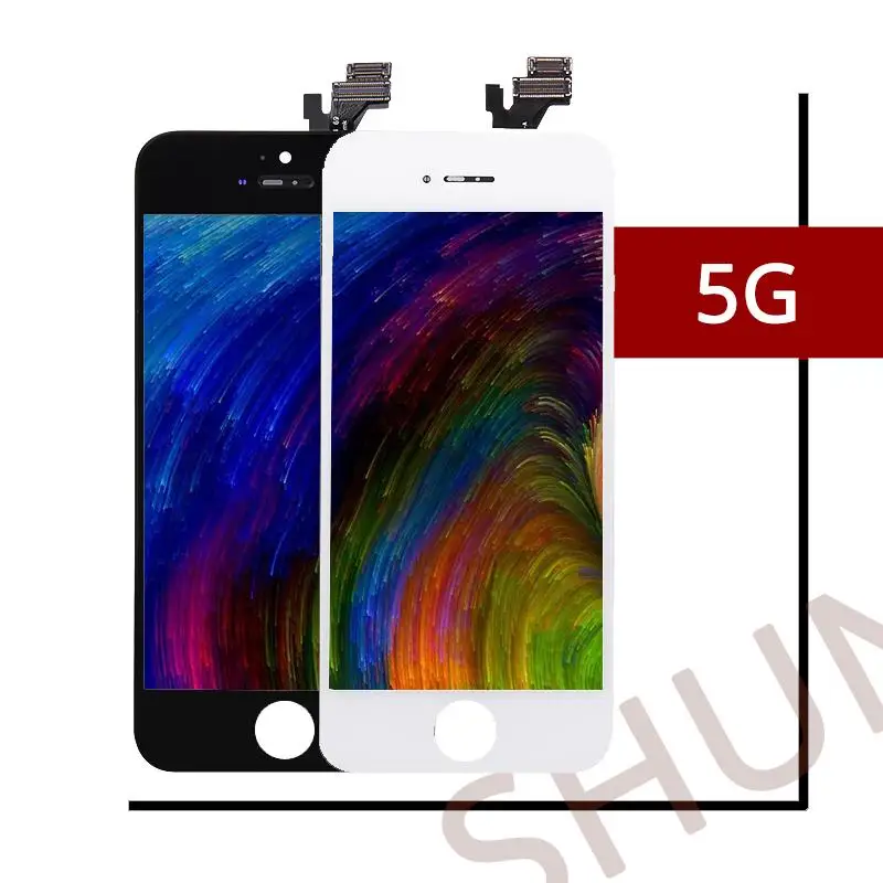 10 шт./лот класс AAA + без битых пикселей для iPhone 5G ЖК-дисплей с цифровым