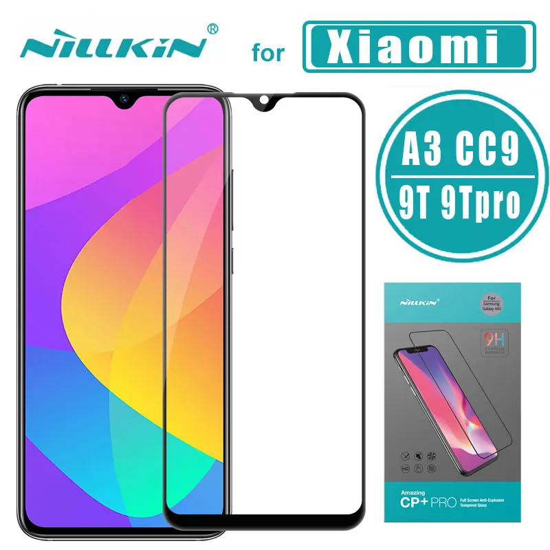for Xiaomi Mi A3 Tempered Glass Screen Protector Nillkin CP+ PRO Full Cover Glass for Xiaomi Mi 9T 9T Pro CC9 Mix3 Poco F1 Glass 
for Xiaomi Mi A3 Tempered Glass Screen Protector Nillkin CP+ PRO Full Cover Glass for Xiaomi Mi 9T 9T Pro CC9 Mix3 Poco F1 Glass