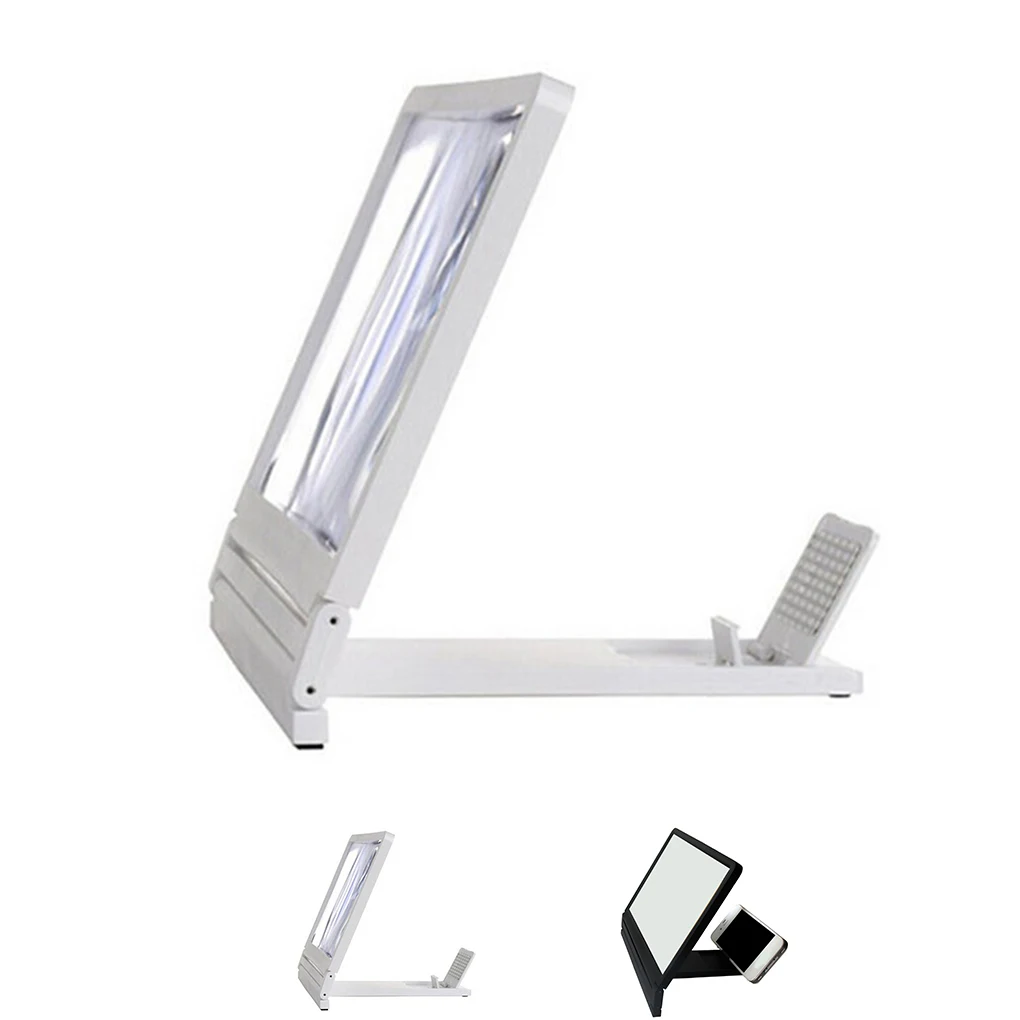 Desktop Phone Holder Stand Universal Mobile Phone Screen Magnifier 3D Enlarger Magnifying Video Amplifier Projector Bracket
Desktop Phone Holder Stand Universal Mobile Phone Screen Magnifier 3D Enlarger Magnifying Video Amplifier Projector Bracket