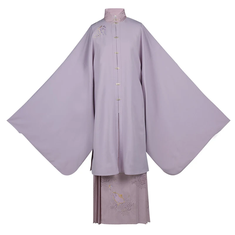 Chinese Traditional Embroidery Hanfu For Women Ming Dynasty Elegant Ancient Clothes Female Festival Outfit Purple Hanfu T448
Chinese Traditional Embroidery Hanfu For Women Ming Dynasty Elegant Ancient Clothes Female Festival Outfit Purple Hanfu T448