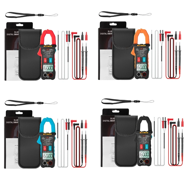 ST207 Bluetooth Digital Clamp Meter 6000 Counts DC/AC True RMS Multimeter Hz Ohm
ST207 Bluetooth Digital Clamp Meter 6000 Counts DC/AC True RMS Multimeter Hz Ohm