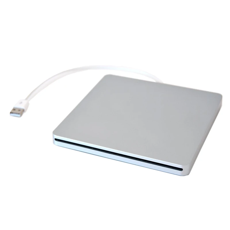 External USB DVD Case for Pro SATA Hard Disk Drive DVD Super Multi slot has aluminum look Silver
External USB DVD Case for Pro SATA Hard Disk Drive DVD Super Multi slot has aluminum look Silver