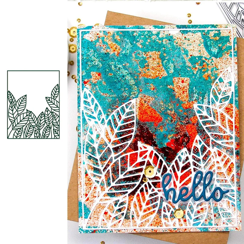 Leaf Cover Die Set Metal Cutting Dies for DIY Scrapbooking Crafts Dies Cut Stencils Maker Photo Album Template Handmade New
Leaf Cover Die Set Metal Cutting Dies for DIY Scrapbooking Crafts Dies Cut Stencils Maker Photo Album Template Handmade New