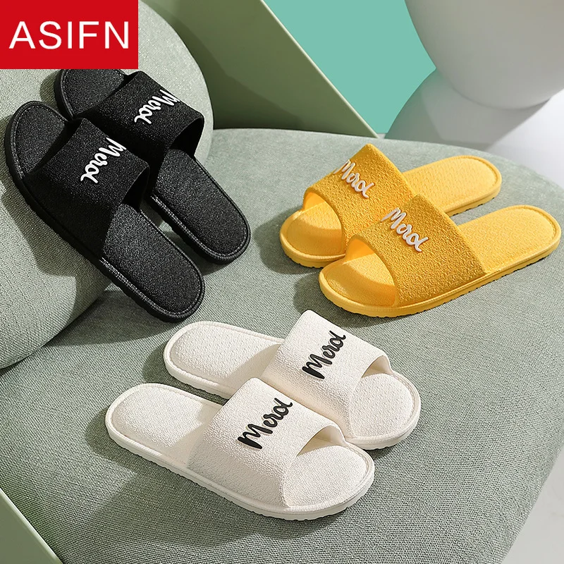 ASIFN Women Men Simple Slippers Non Slip Indoor Ladies Flip Flops Mules Slides Shoes Woman Zapatos De Mujer New Arrive
ASIFN Women Men Simple Slippers Non Slip Indoor Ladies Flip Flops Mules Slides Shoes Woman Zapatos De Mujer New Arrive