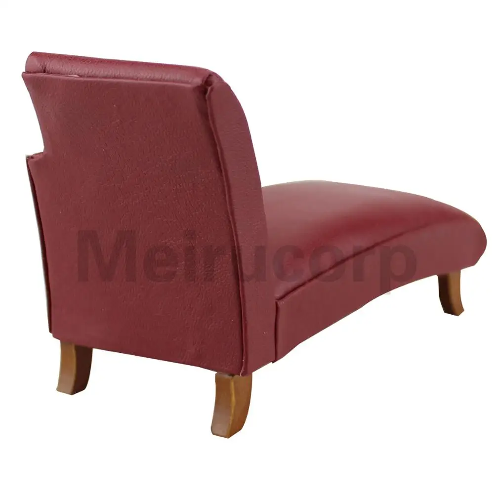 dollhouse 1/12 Scale Miniature Furniture Wooden sofa Red sheepskin Lounge chair
dollhouse 1/12 Scale Miniature Furniture Wooden sofa Red sheepskin Lounge chair