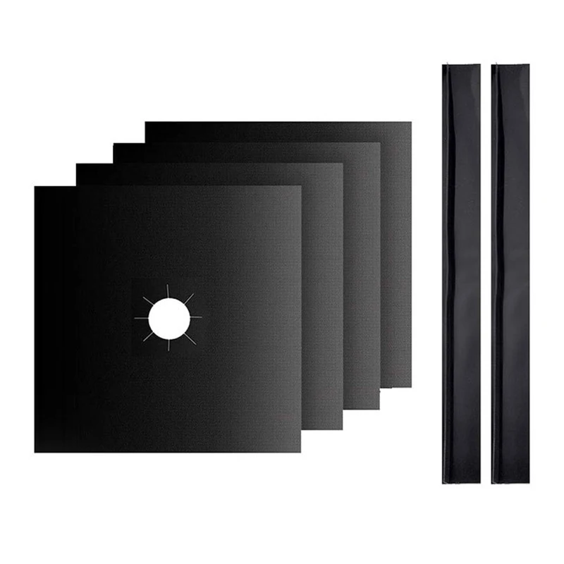 4 Pcs Stove Protector Cover Liner Gas Stove Protector Gas Stove Stovetop Burner Protector Kitchen Accessories Mat Cooker Cover 
4 Pcs Stove Protector Cover Liner Gas Stove Protector Gas Stove Stovetop Burner Protector Kitchen Accessories Mat Cooker Cover