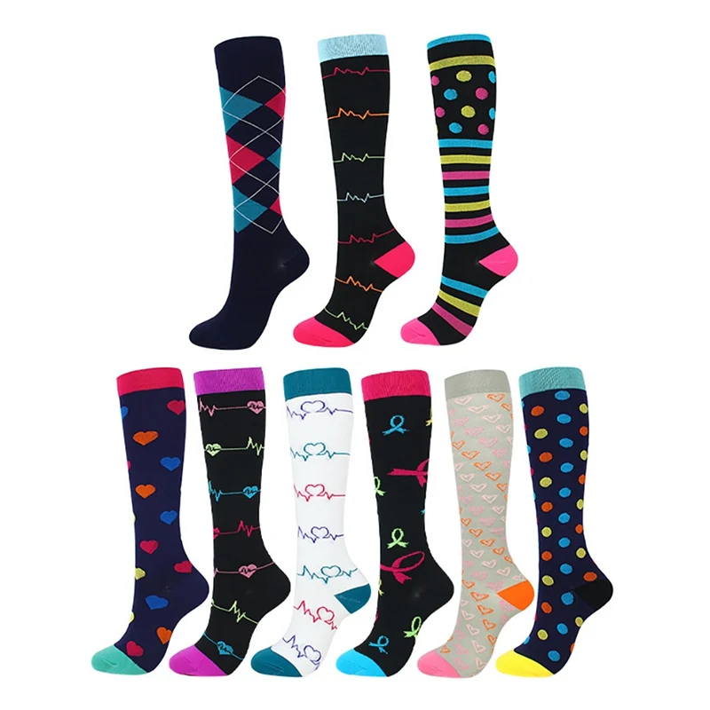 Unisex Men Women Sports Knee High Long Pressure Socks Support Stockings Cycling Running Outdoor Racing Socks Compression Socks
Unisex Men Women Sports Knee High Long Pressure Socks Support Stockings Cycling Running Outdoor Racing Socks Compression Socks