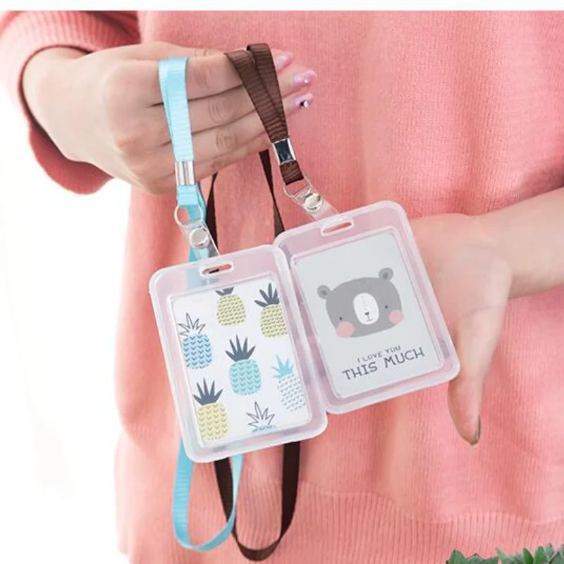 1PC Kawaii Animals Nurse Student Worker ID Card Holder Case with Lanyard Business School Bus Office Bank Credit Card Cover
1PC Kawaii Animals Nurse Student Worker ID Card Holder Case with Lanyard Business School Bus Office Bank Credit Card Cover