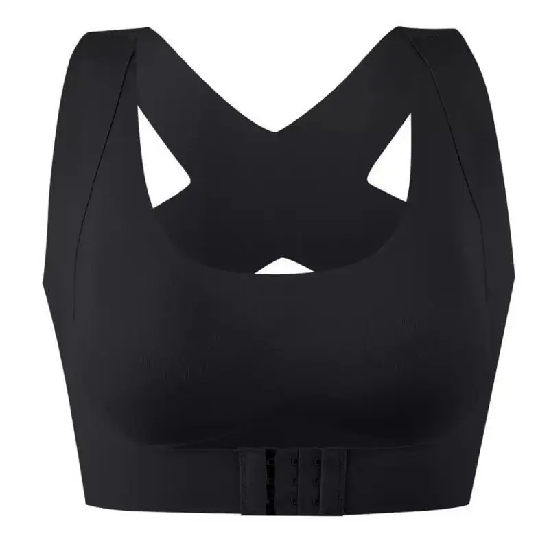 Sports Bra Women's Front Button No Trace Breathable Tops Shockproof Cross Back Push Up Workout Hunchback Correction Underwear
Sports Bra Women's Front Button No Trace Breathable Tops Shockproof Cross Back Push Up Workout Hunchback Correction Underwear