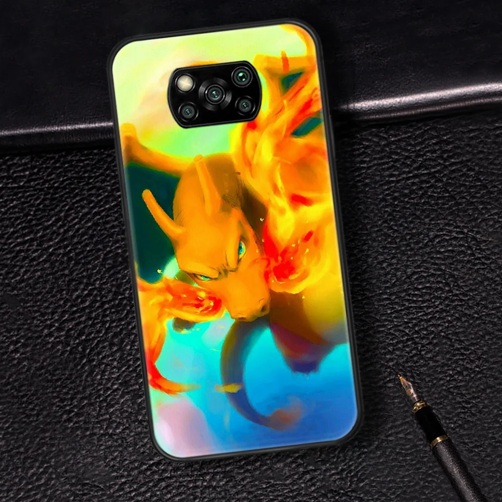 Charizard Cartoon Anime Phone Case Cover Hull For Xiaomi Mi A2 A3 8 9 SE 9T 10 10T Lite Pro Ultra Poco X3 black Prime Painting
Charizard Cartoon Anime Phone Case Cover Hull For Xiaomi Mi A2 A3 8 9 SE 9T 10 10T Lite Pro Ultra Poco X3 black Prime Painting