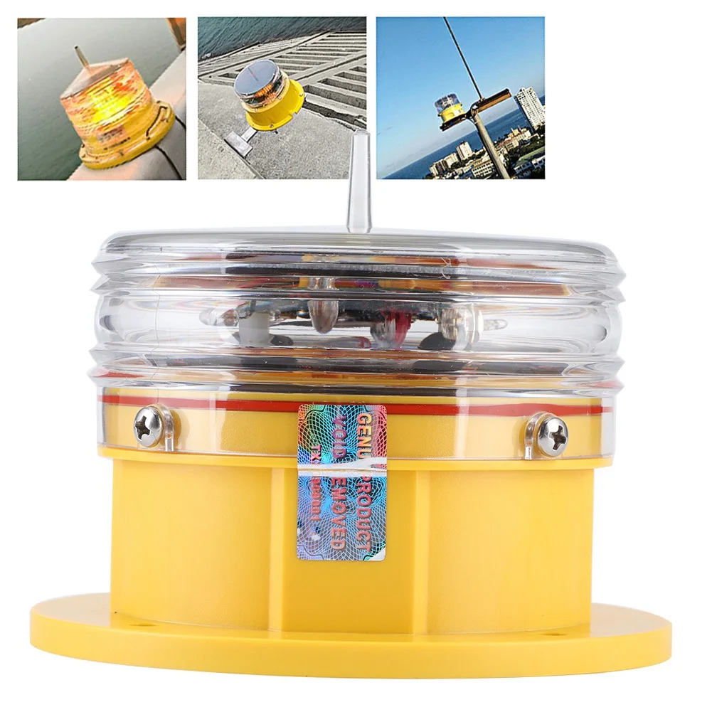 Solar Power Sidelight IP68 Waterproof LED Ship Marine Dock Barge Safety Beacon Flashing Light 360° Lighting Beacon Light
Solar Power Sidelight IP68 Waterproof LED Ship Marine Dock Barge Safety Beacon Flashing Light 360° Lighting Beacon Light