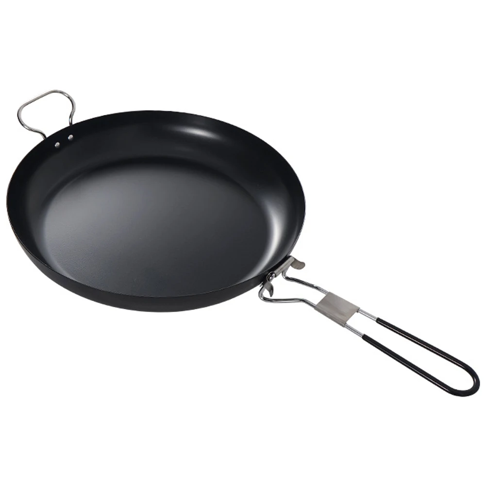 Portable Cast Iron Skillet Folding Picnic Non Stick Frying Pan Camping Accessories For Camping Hiking Travel Foldable Handle
Portable Cast Iron Skillet Folding Picnic Non Stick Frying Pan Camping Accessories For Camping Hiking Travel Foldable Handle