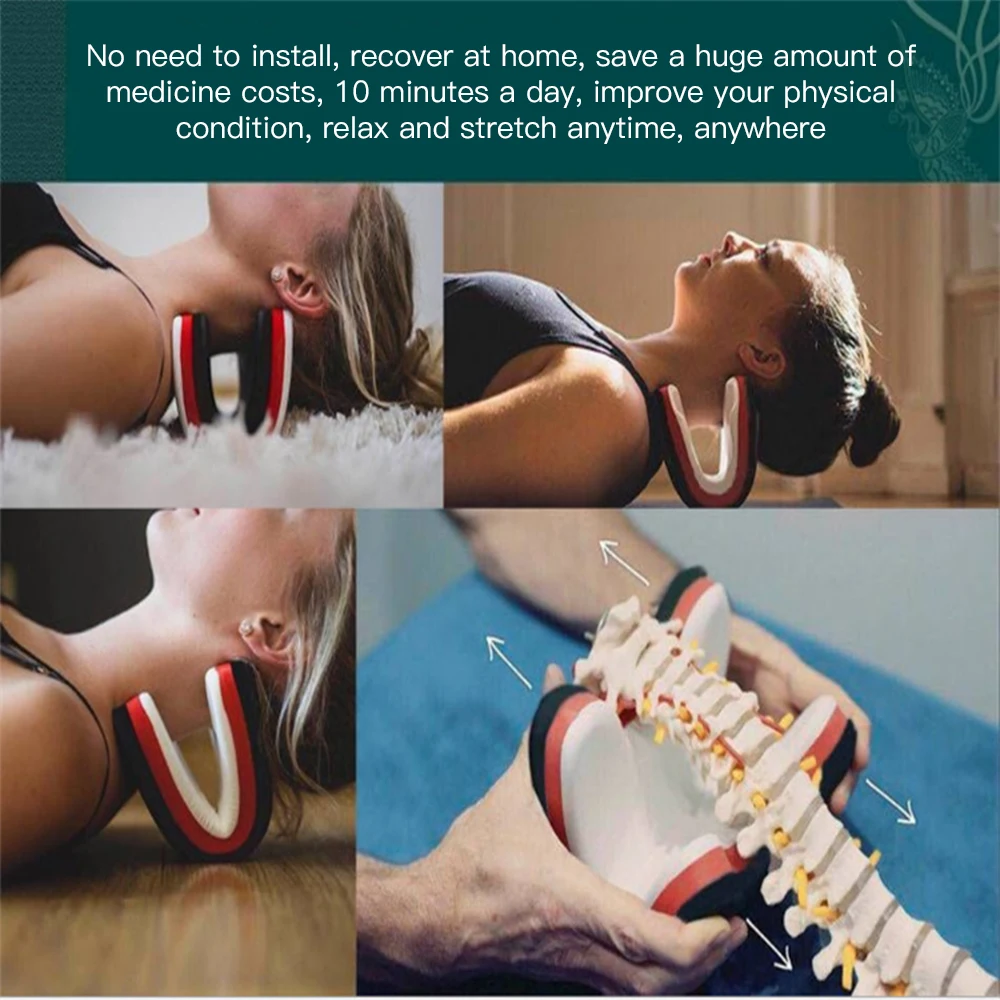 Elastic Polyethylene Neck Support Pain Stress Relief Neck Traction Apparatus Device Relax Neck Braces Stretcher Assist Treatment
Elastic Polyethylene Neck Support Pain Stress Relief Neck Traction Apparatus Device Relax Neck Braces Stretcher Assist Treatment