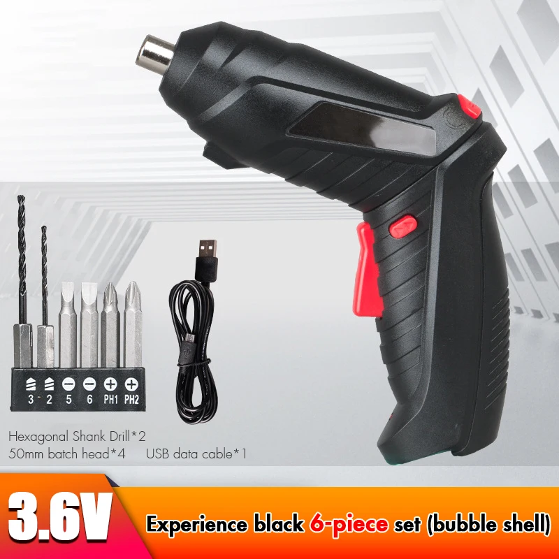 3.6V USB Charging mode Cordless screwdriver Electric drill hole electrical Screwdriver hand driver Wrench power tools
3.6V USB Charging mode Cordless screwdriver Electric drill hole electrical Screwdriver hand driver Wrench power tools