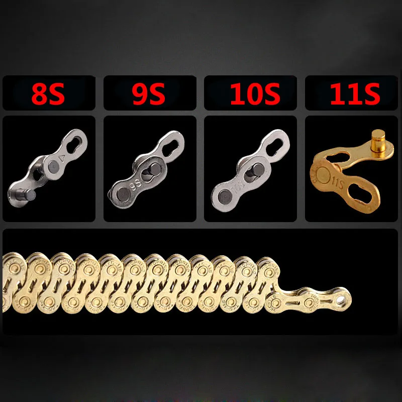 2PCS Bicycle Chain Link Join Bike Chain Joining Links For 8/9/10/11 Speed Replacement Cycling Bicycle Accessories Parts
2PCS Bicycle Chain Link Join Bike Chain Joining Links For 8/9/10/11 Speed Replacement Cycling Bicycle Accessories Parts