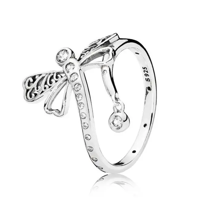 Authentic 925 Sterling Silver pan Ring Dreamy Dragonfly Ring, Clear Cz ComPatible With oPean Jewelry
Authentic 925 Sterling Silver pan Ring Dreamy Dragonfly Ring, Clear Cz ComPatible With oPean Jewelry