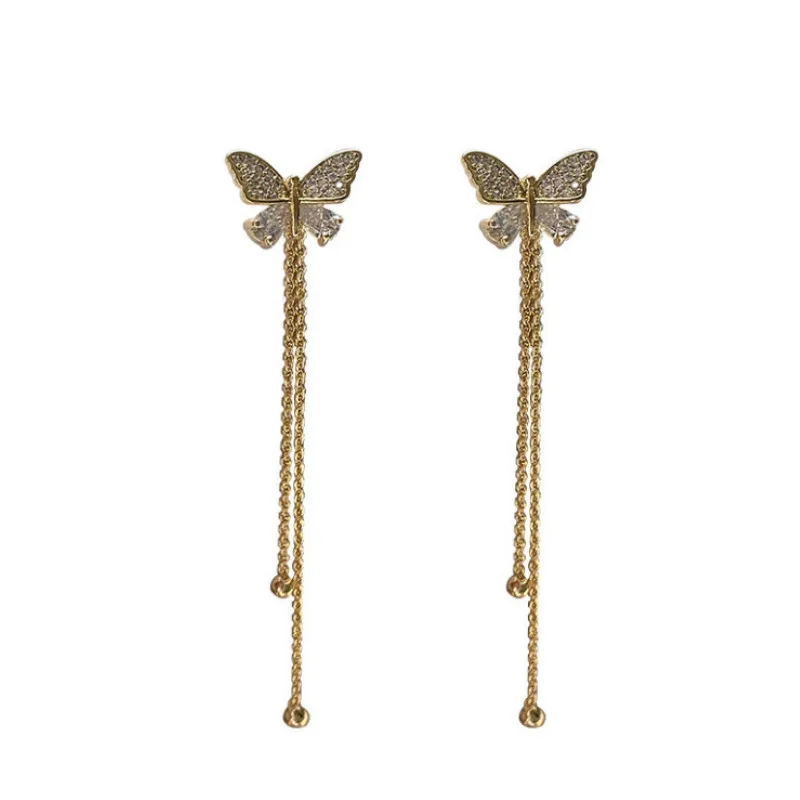 Creative Temperament 1 Style Two-wear Butterfly Earrings for Women
Creative Temperament 1 Style Two-wear Butterfly Earrings for Women