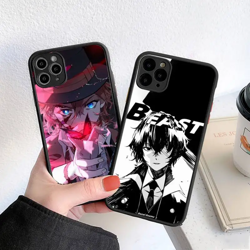 Bungou Stray Dogs japan anime Phone Case matte transparent For iphone 7 8 11 12 13 plus mini x xs xr pro max cover
Bungou Stray Dogs japan anime Phone Case matte transparent For iphone 7 8 11 12 13 plus mini x xs xr pro max cover