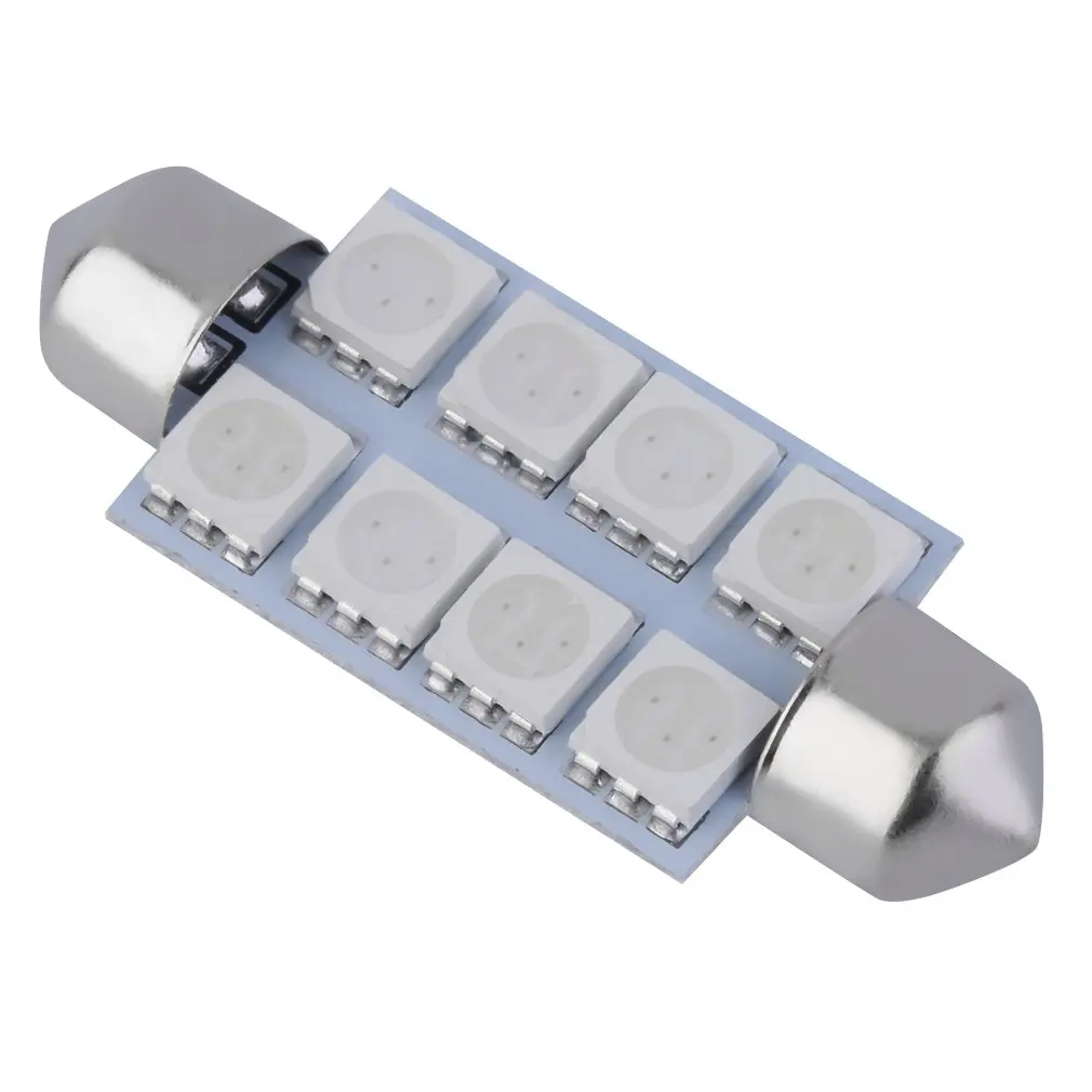 10pcs 42MM Car Interior LED Light SMD5050 Auto Light Super Bright Interior Doom Lamp Automobiles Accessories
10pcs 42MM Car Interior LED Light SMD5050 Auto Light Super Bright Interior Doom Lamp Automobiles Accessories