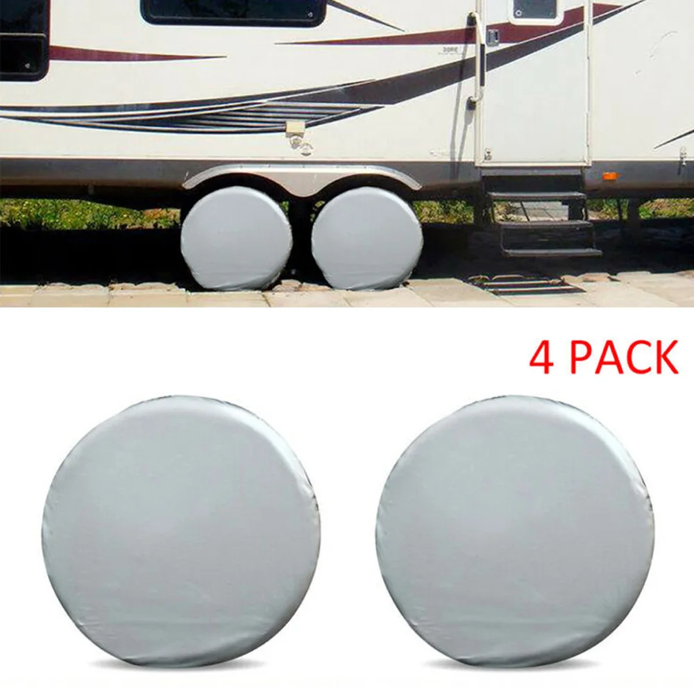 1114pcs Universal 27-29 Inch Spare Tire Wheel Cover Protector Waterproof Vehicles Camper Car Truck Trailer RV Parts Accessories
1114pcs Universal 27-29 Inch Spare Tire Wheel Cover Protector Waterproof Vehicles Camper Car Truck Trailer RV Parts Accessories