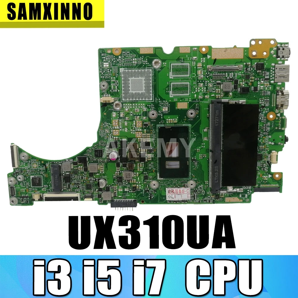 SAMXINNO Новая материнская плата i3 i5 i7 для ASUS UX310UQK UX310UQ UX310UVK UX310UV UX410UQK UX310UA UX310UAK UX410UA Материнская плата ноутбука
SAMXINNO Новая материнская плата i3 i5 i7 для ASUS UX310UQK UX310UQ UX310UVK UX310UV UX410UQK UX310UA UX310UAK UX410UA Материнская плата ноутбука