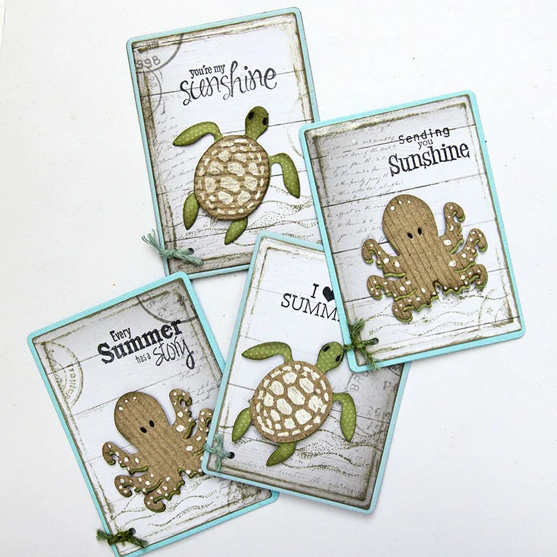 JC Metal Cutting Dies Octopus Tortoise Shark DIY Scrapbooking Die Cut Handmade Paper Make Stencil Craft Mold Mould Model Decor
JC Metal Cutting Dies Octopus Tortoise Shark DIY Scrapbooking Die Cut Handmade Paper Make Stencil Craft Mold Mould Model Decor