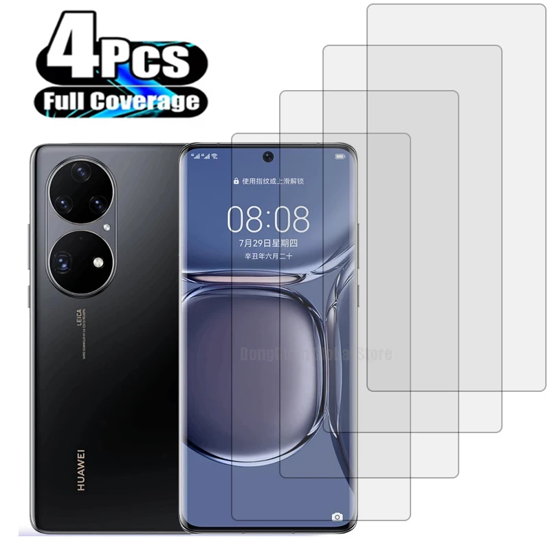 

4 шт. закаленное стекло для Huawei P Smart 2021 2020 2019 Pro Z S Защита экрана для P50 P40 P30 P20 P10 P9 P8 Pro Lite Plus стекло