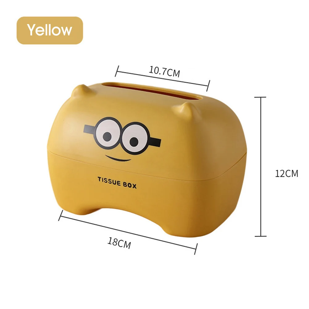 Cute Napkin Tissue Holder Cartoon Napkin Tissue Box Holder Rectangular Paper Dispenser Box for Home Office Decoration
Cute Napkin Tissue Holder Cartoon Napkin Tissue Box Holder Rectangular Paper Dispenser Box for Home Office Decoration