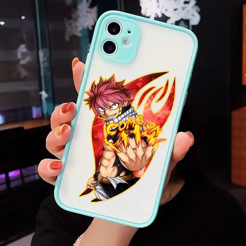 FAIRY TAIL Phone Case For iPhone 12 11 Mini Pro XR XS Max 7 8 Plus X Matte transparent blue Back Cover
FAIRY TAIL Phone Case For iPhone 12 11 Mini Pro XR XS Max 7 8 Plus X Matte transparent blue Back Cover