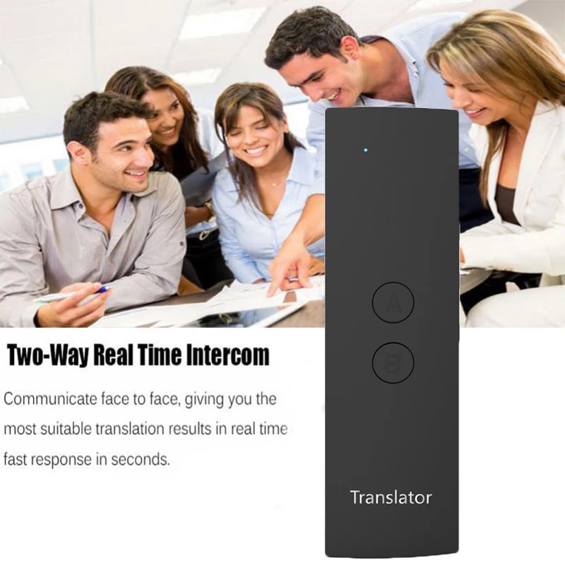 Mini portable T6 wireless Smart Translator 30 languages two-way Real-time instant voice Bluetooth application Multi-language
Mini portable T6 wireless Smart Translator 30 languages two-way Real-time instant voice Bluetooth application Multi-language