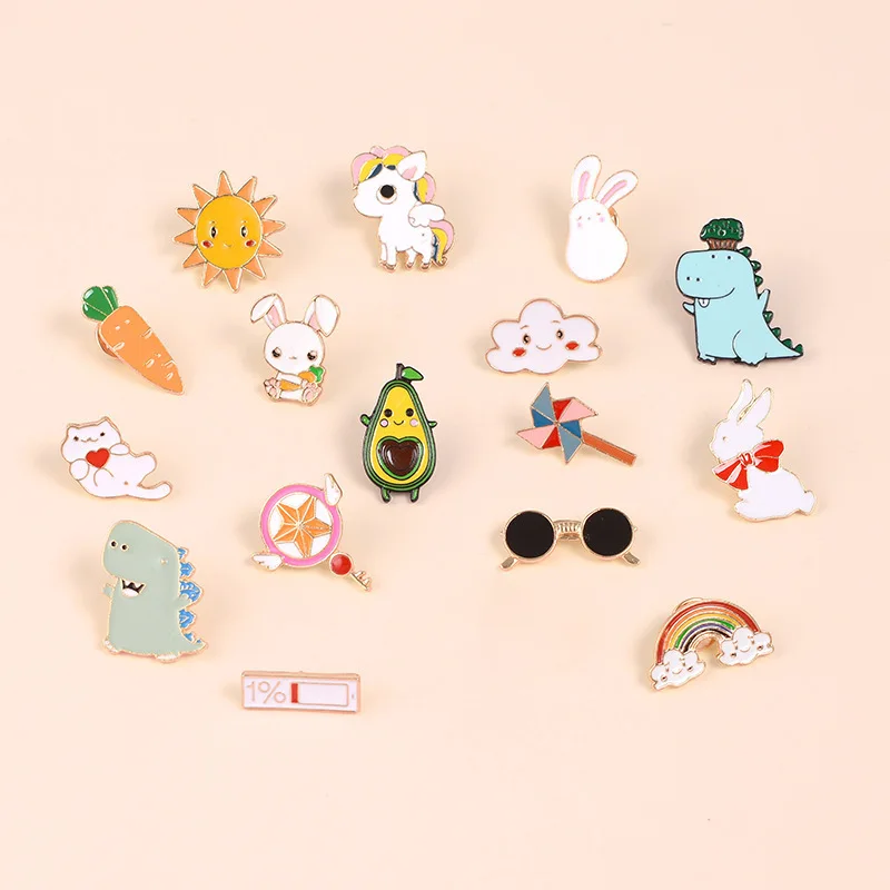 Cute Mini Cartoon Brooch Pins Punk Animals Brooches Cute Lapel Pins Bag Cap Badge Jewelry Gift For Kids Friends
Cute Mini Cartoon Brooch Pins Punk Animals Brooches Cute Lapel Pins Bag Cap Badge Jewelry Gift For Kids Friends