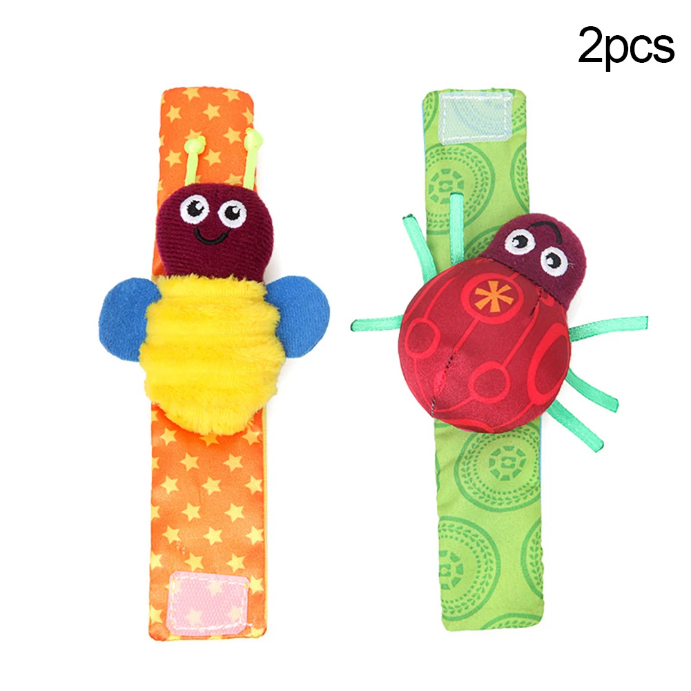 2Pcs Cartoon Bee Insect Plush Doll Baby Rattle Hand Wrist Bell Development Toy Kids Educational Toys for Children Gift
2Pcs Cartoon Bee Insect Plush Doll Baby Rattle Hand Wrist Bell Development Toy Kids Educational Toys for Children Gift