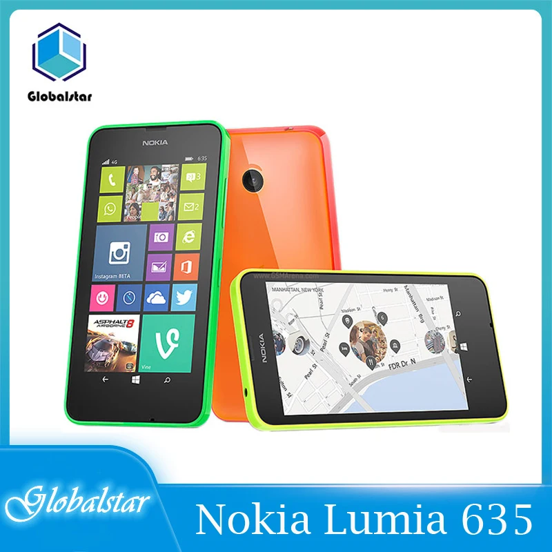 Nokia Lumia 635 Восстановленный Оригинальный Lumia 635 Windows Phone 4,5 "четырехъядерный 1,2 ГГц 8G ROM 5.0MP WIFI GPS 4G LTE Бесплатная доставка
Nokia Lumia 635 Восстановленный Оригинальный Lumia 635 Windows Phone 4,5 "четырехъядерный 1,2 ГГц 8G ROM 5.0MP WIFI GPS 4G LTE Бесплатная доставка