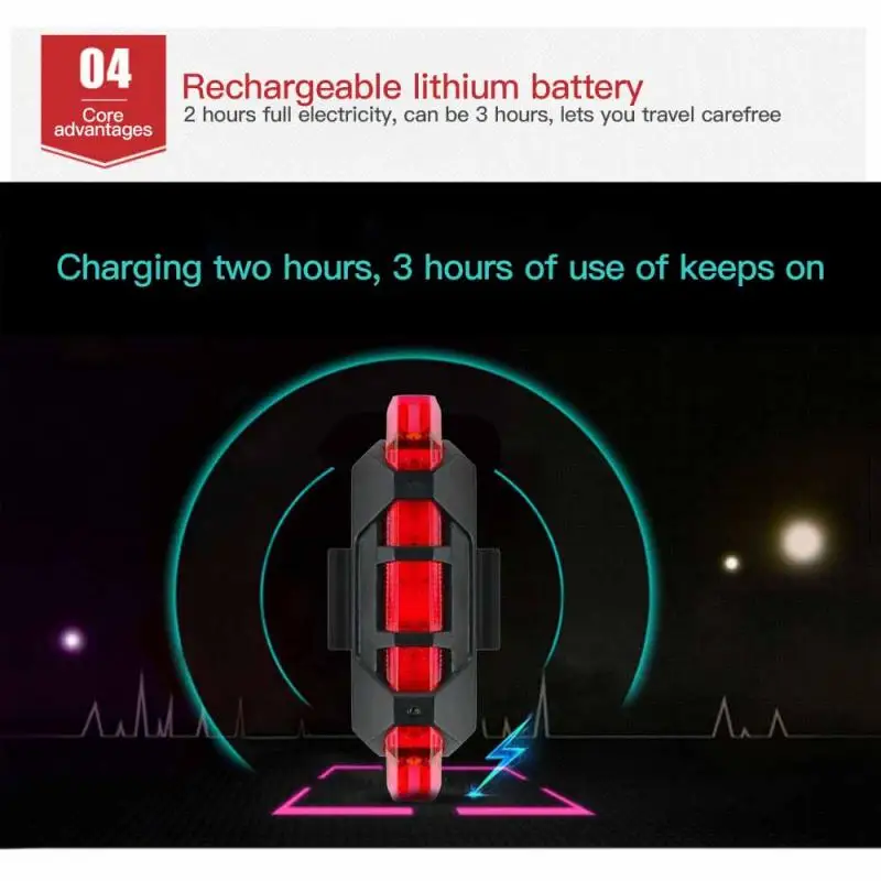 IPX4 Waterproof Bicycle Lights USB Rechargeable 300LM 3Modes LED Light For Bicycle Bicycle Front Headlight Bicycle Flashlight
IPX4 Waterproof Bicycle Lights USB Rechargeable 300LM 3Modes LED Light For Bicycle Bicycle Front Headlight Bicycle Flashlight