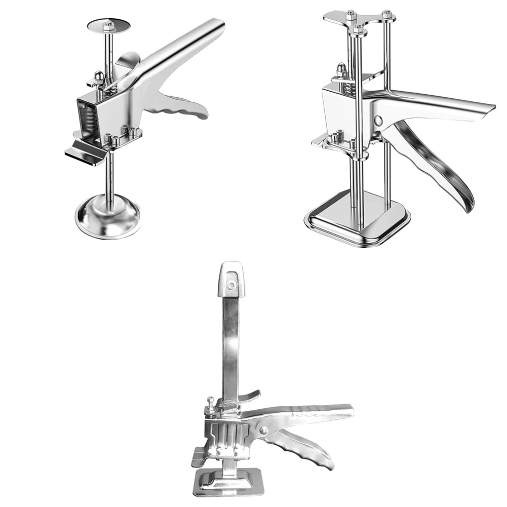 Three Pillars Manual Lifting Positioner Tile Lifter High Low Pad Leveling Regulator Auxiliary Floor Tool 
Three Pillars Manual Lifting Positioner Tile Lifter High Low Pad Leveling Regulator Auxiliary Floor Tool