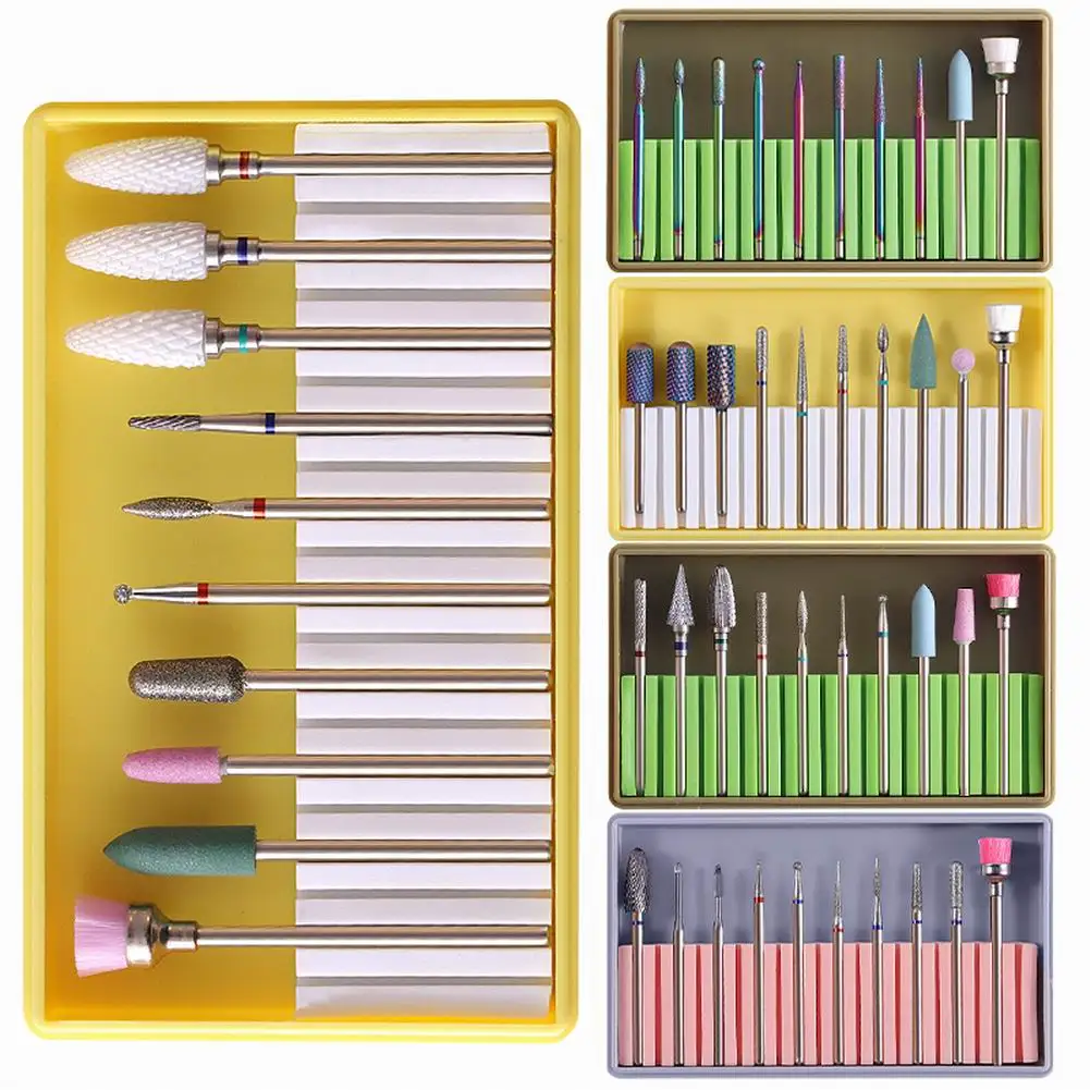 8pcs Nail Drill Bits Electric Polisher Drill Bit For Acrylic Nail Not Easy Break Durability Gel Manicure Machine Nail Art Beauty
8pcs Nail Drill Bits Electric Polisher Drill Bit For Acrylic Nail Not Easy Break Durability Gel Manicure Machine Nail Art Beauty