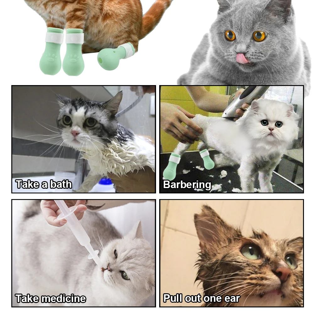 Cat Bath Supplies Anti-Scratch Cat Foot Covers Bath Protection Shoe Covers Bath Shoes Pet supplies Nail Clippers Dropshipping
Cat Bath Supplies Anti-Scratch Cat Foot Covers Bath Protection Shoe Covers Bath Shoes Pet supplies Nail Clippers Dropshipping