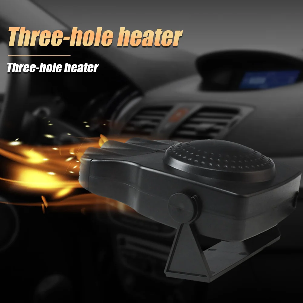 New 3-Hole Portable 180 Degree Rotating 150W Car Heater 12V Electric Cooling Heating Fan Windshield Defrosting Defogging Fan
New 3-Hole Portable 180 Degree Rotating 150W Car Heater 12V Electric Cooling Heating Fan Windshield Defrosting Defogging Fan