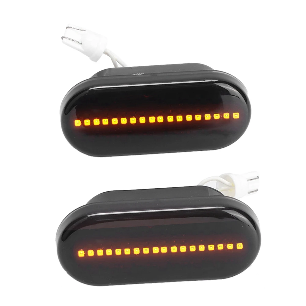 2pcs Smoked Black LED Side Marker Lights 1J0 949 117 Fit for Golf 3 1995.09-1999.04
2pcs Smoked Black LED Side Marker Lights 1J0 949 117 Fit for Golf 3 1995.09-1999.04