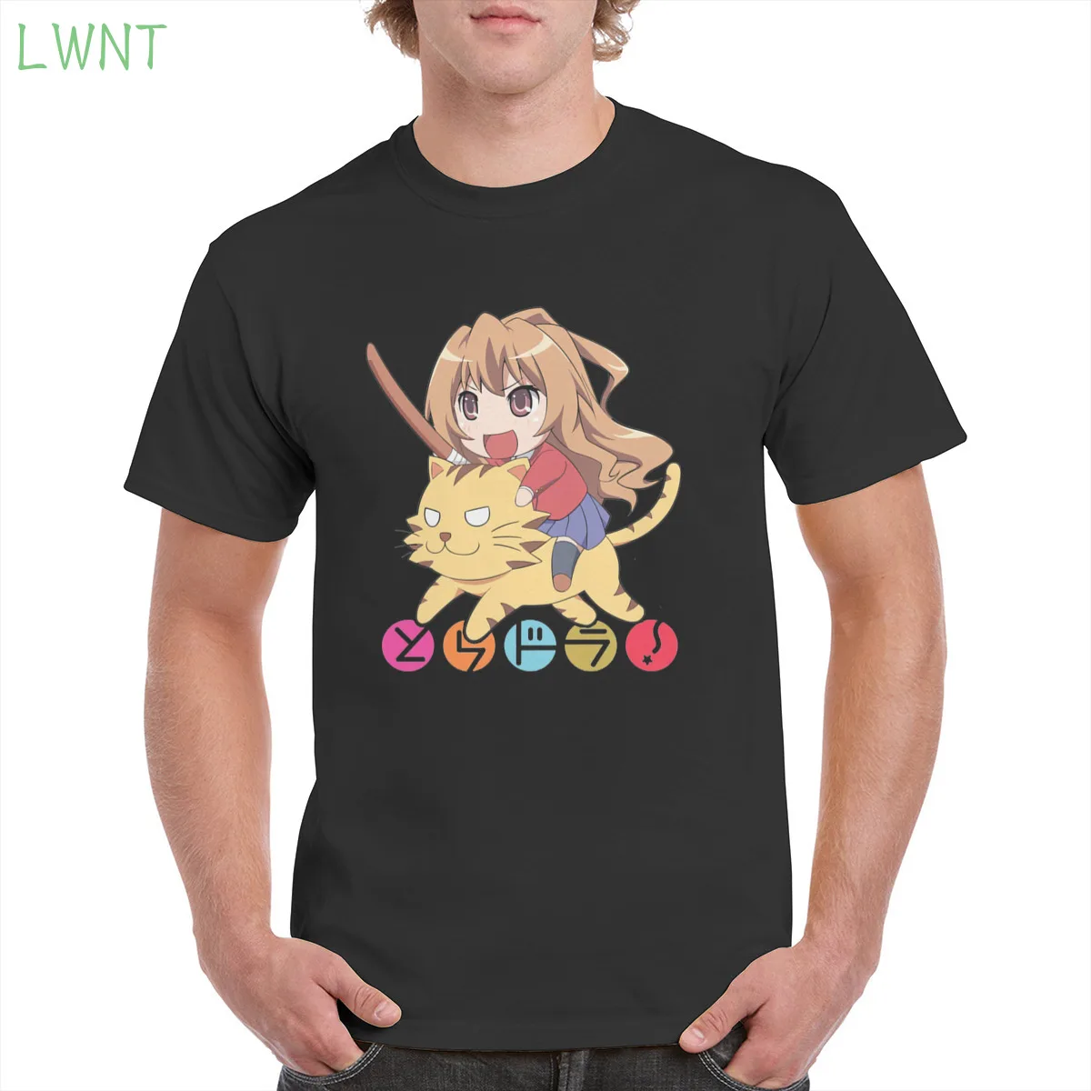 Cute anime Toradora 100% Cotton Tshirt Top Harajuku Aesthetic Tshirt Oversized clothes Female/Man 
Cute anime Toradora 100% Cotton Tshirt Top Harajuku Aesthetic Tshirt Oversized clothes Female/Man