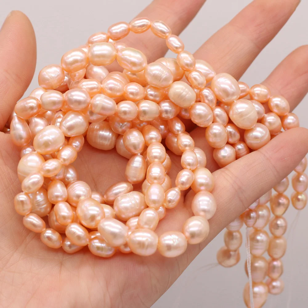 AA High Quality Natural Freshwater Pearl Rice-Shaped Loose Beads For Jewelry Making DIY Bracelet Earring Necklace Accessory
AA High Quality Natural Freshwater Pearl Rice-Shaped Loose Beads For Jewelry Making DIY Bracelet Earring Necklace Accessory