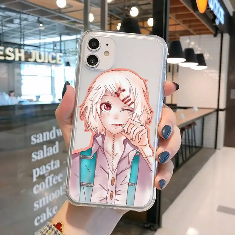 anime JUUZOU SUZUYA Tokyo Ghouls Phone Case Transparent for iPhone 11 12 mini pro XS MAX 8 7 6 6S Plus X 5S SE 2020 XR
anime JUUZOU SUZUYA Tokyo Ghouls Phone Case Transparent for iPhone 11 12 mini pro XS MAX 8 7 6 6S Plus X 5S SE 2020 XR