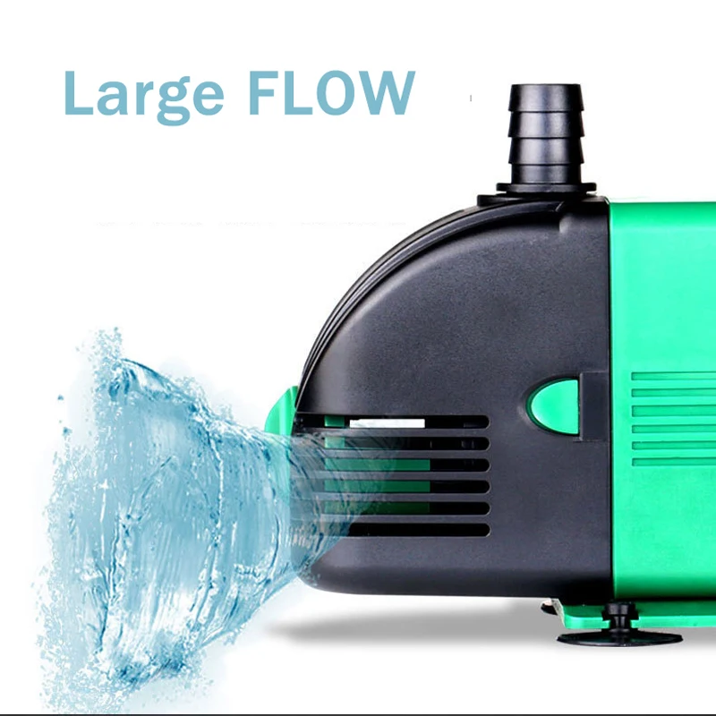 3W/6W/15W/25W/35W/50W/60W 500-3500L/H Ultra-Quiet Submersible Water Pump Filter Fish Pond Fountain Aquarium Tank High-lift 220V
3W/6W/15W/25W/35W/50W/60W 500-3500L/H Ultra-Quiet Submersible Water Pump Filter Fish Pond Fountain Aquarium Tank High-lift 220V