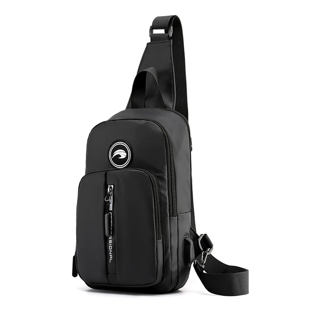 Waterproof Nylon Travel Shoulder Bag For Men USB Charging Multifunction Male Chest Bag Large Capacity Men's Crossbody Bag
Waterproof Nylon Travel Shoulder Bag For Men USB Charging Multifunction Male Chest Bag Large Capacity Men's Crossbody Bag